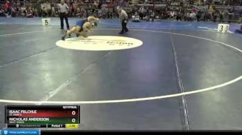152 lbs Semifinal - Isaac Felchle, St. Mary`s vs Nicholas Anderson, West Fargo