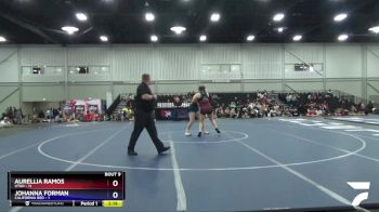 164 lbs Round 3 (8 Team) - Aurellia Ramos, Utah vs Johanna Forman, California Red