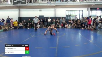 100 lbs Round Of 16 - Bryce Cannon, Social Circle USA Takedown vs Jackson Hennek, Morris Fitness