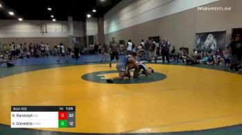 160 lbs Semifinal - Ransom Randolph, South Side Mafia vs Vincent Donatelle, North Port Wrestling Club