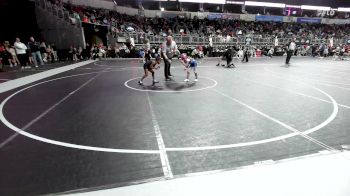 58 lbs Consi Of 8 #1 - London Houk, Carrollton Youth WC vs Nova Wright, D3 Wc