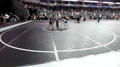 58 lbs Consi Of 8 #1 - London Houk, Carrollton Youth WC vs Nova Wright, D3 Wc