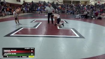 JV-6 lbs Cons. Semi - Samuel Rouse, Cedar Falls vs Jackson Burk, Solon