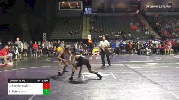 133 lbs Consolation - Jack Skudlarczyk, Northern Iowa vs Lane Peters, Army West Point