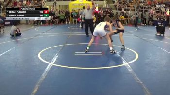 108 lbs Champ. Round 1 - Bryce Myers, Chesapeake vs Micah Fleming, XGWA