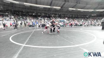 46 lbs Round Of 64 - James Snider, Bartlesville Wrestling Club vs Jaxon Maley, Cleveland Takedown