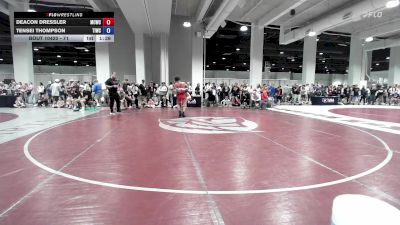 71 lbs Champ. Round 2 - Deacon Dressler, Maurer Coughlin Wrestling Club vs Tensei Thompson, Team Idaho Wrestling Club