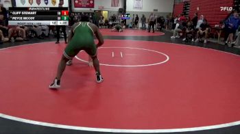 190 lbs 9th Place Match - Peyce McCoy, Dubuque Hempstead vs Cliff Stewart, Fort Madison