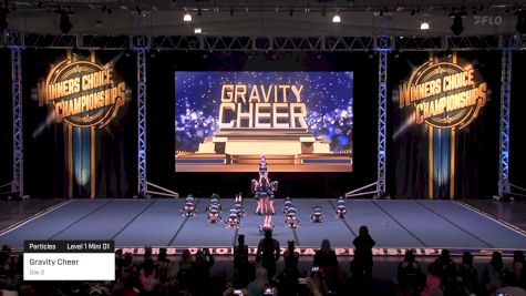 Gravity Cheer - Day 2 [2024 Particles Level 1 Mini D1] 2024 Winner's Choice Championships - Mohegan Sun