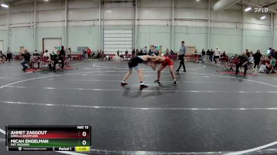 136 lbs Semifinal - Micah Engelman, Mat Assasins vs Ahmet Zaggout, Gorilla Grapplers