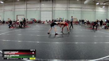 136 lbs Semifinal - Micah Engelman, Mat Assasins vs Ahmet Zaggout, Gorilla Grapplers
