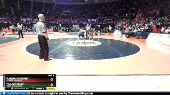 3A 152 lbs Semifinal - Aaron Stewart, Gurnee (Warren) vs Nolan Allen, West Chicago (H.S.)