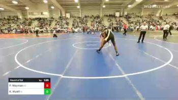 170 lbs Round Of 64 - Payton Wayman, AZ vs Kennedy Wyatt, AL