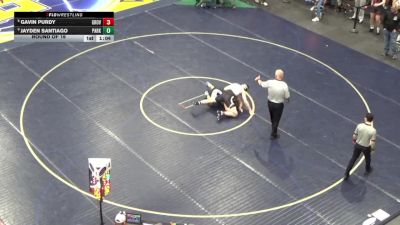 192 lbs Round Of 16 - Gavin Purdy, Grove City vs Jayden Santiago, Parkland