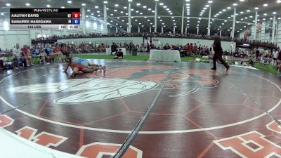 125 lbs Aaliyah Davis, Kentucky vs Sanairee Hasegawa, Hawaii