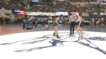 G - 140 lbs Quarterfinal - Lexi Harms, Custer Co. (Miles City) (Girls) vs Bonita Kinzer, Powder River Co. (Broadus) (Girls)