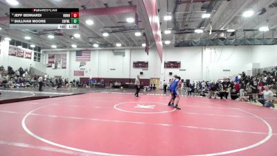 165 lbs Quarterfinal - Jeff Bernardi, Nonnewaug vs Sullivan Moore, Suffield/Windsor Locks