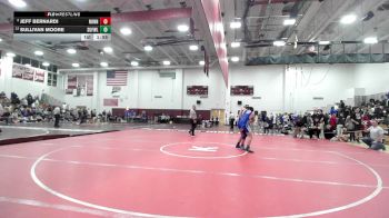 165 lbs Quarterfinal - Jeff Bernardi, Nonnewaug vs Sullivan Moore, Suffield/Windsor Locks