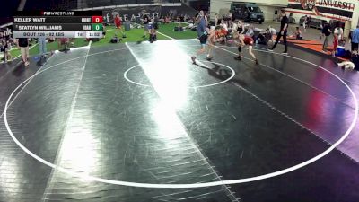 92 lbs Quarters - Keller Watt, Montana vs Statlyn Williams, Idaho