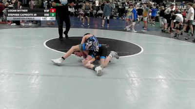 77 lbs Quarterfinal - Logan Bittner, Washington Twp - MSC vs Stephen Capriotti Jr, Revolution Wrestling Club - MSC