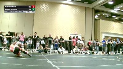 138 lbs Round Of 128 - Austin Angle, Chain Wr Ac vs Johny Guillen, Riverside Rascal