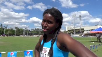 Candace Hill Opens Up Her Outdoor Season With A 400 At Florida Relays