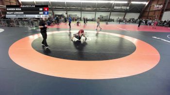 101B lbs Rr Rnd 2 - Kaiden Noia, 3Rd At State Qualifier vs Riley Longdin, Askren Wrestling Academy