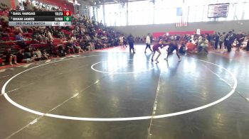 132 lbs 3rd Place Match - Dhani James, El Paso vs Saul Vargas, El Paso Ysleta