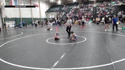 38-44 lbs Quarterfinal - Sophia Escobar, Hawks Wrestling Club (Lincoln) vs Vaeda Johnson, West Point Wrestling Club