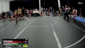 88 lbs Semis (4 Team) - Marcarlo Mannello, Revolution Elite vs James Danko, Backyard Brawler