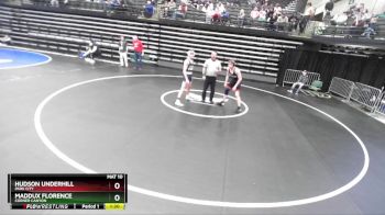 160 lbs Cons. Round 2 - Maddux Florence, Corner Canyon vs Hudson Underhill, Park City