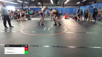 220 lbs Final - Colton Hultgren, Milton Union vs Zach Babiczuk, Malvern