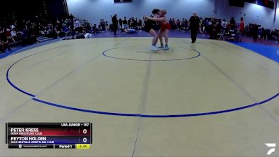 157 lbs Cons. Round 2 - Peter Kress, NOVA Wrestling Club vs Peyton Holden, Wild Buffalo Wrestling Club