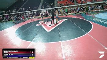 145 lbs Cons. Round 2 - Kaden Jennings, Nevada vs Zack Butt, Utah