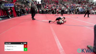 58 lbs Round Of 16 - Liam Woodring, Morrison Takedown Club vs Chevy Plank, Maize Wrestling Club