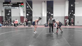 174 lbs 5th Place - Xavier Preston, Noke Wrestling RTC vs Carmine Lenzi, West Virginia