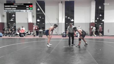 174 lbs 5th Place - Xavier Preston, Noke Wrestling RTC vs Carmine Lenzi, West Virginia