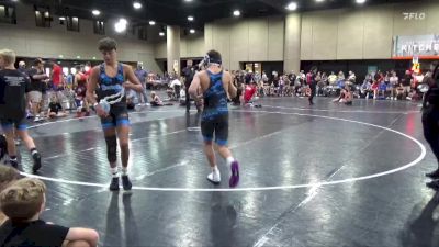 100 lbs Round 1 (8 Team) - Beau Abbott, RWA vs Levi Cox, Panhandle Pittbulls