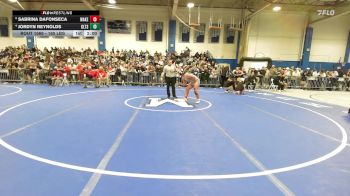 165 lbs Quarterfinal - Sabrina Dafonseca, Wakefield vs Jordyn Reynolds, Greater Lawrence