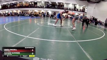 184 lbs Quarterfinal - Mathew Gummere, Case Western vs Owen Frizzell, Heidelberg