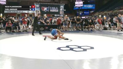 132 lbs Cons. Sub-rd Of 32 - Pace Plankenhorn, Kansas vs Carl Andrade, Virginia