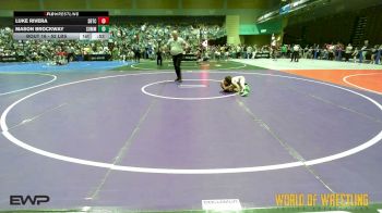 52 lbs Round Of 16 - Luke Rivera, Silvaback Training Center vs Mason Brockway, Summit Wrestling Academy