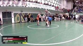 126 lbs Cons. Round 7 - Vincent Skiba, Brunswick vs Ryder Alberty, Galion