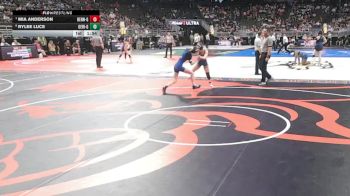 Quarterfinal - Mia Anderson, Bennington vs Rylee Luce, Gering