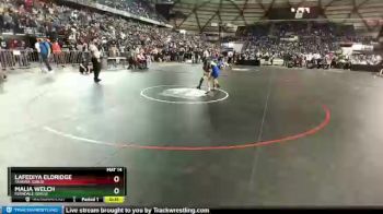 Cons. Round 3 - Malia Welch, Ferndale (Girls) vs Lafediya Eldridge, Tahoma (Girls)