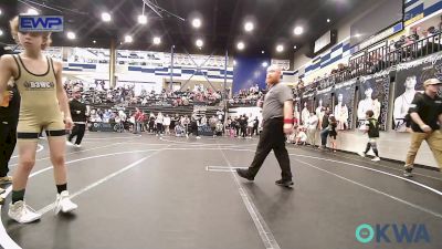 84 lbs Quarterfinal - Bryson Vinson, Weatherford Youth Wrestling vs Corban Coleman, D3 Wrestling Cluib