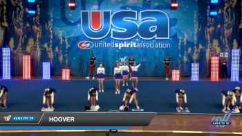 Hoover [2019 Medium Varsity Show Cheer Novice (13-16) Day 2] 2019 USA Spirit Nationals