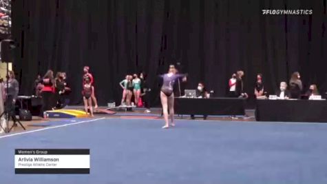 Arlivia Williamson - Women's Group, Prestige Athletic Center - 2021 Women's Xcel Region 4 Championships