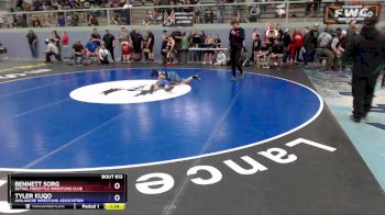 92 lbs 5th Place Match - Tyler Kuqo, Avalanche Wrestling Association vs Bennett Sorg, Bethel Freestyle Wrestling Club