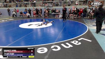 92 lbs 5th Place Match - Tyler Kuqo, Avalanche Wrestling Association vs Bennett Sorg, Bethel Freestyle Wrestling Club